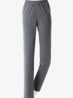 Jean coupe droite ceinture élastique