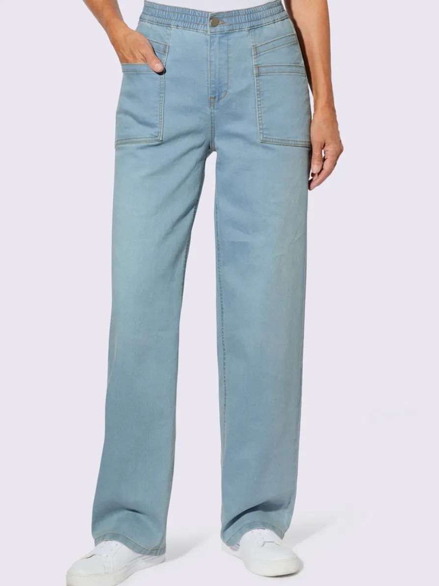 Jean denim doux