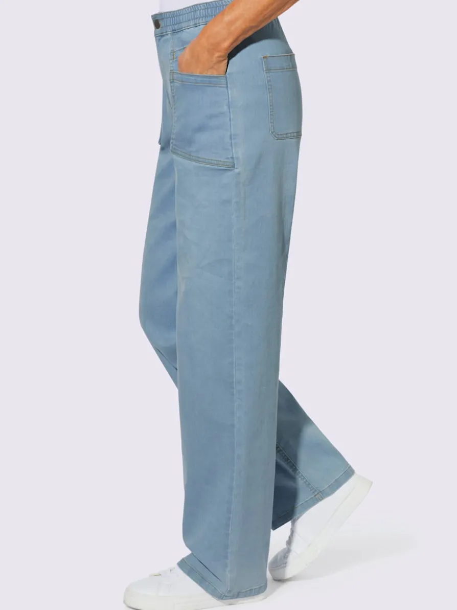 Jean denim doux
