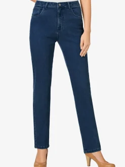 Jean tendance coupe droite
