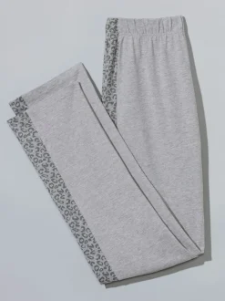 Jogging femme original avec ruban à motif animal
