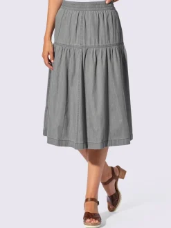 Jupe en jean 100% coton