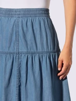 Jupe en jean 100% coton