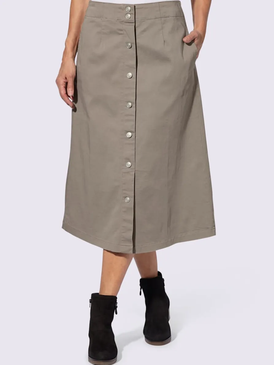 Jupe en jean denim doux