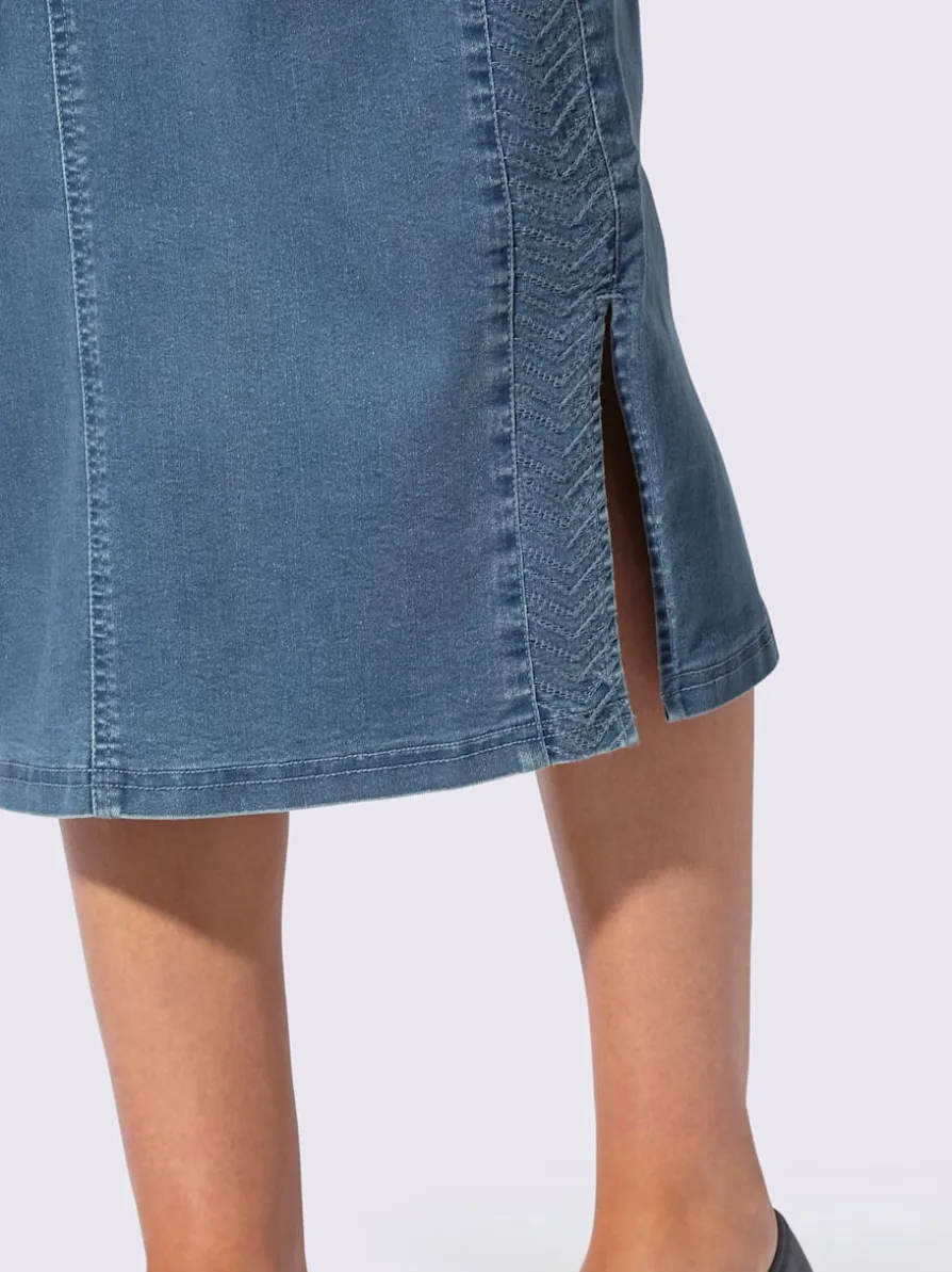 Jupe en jean qualité coton