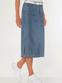 Jupe en jean qualité coton