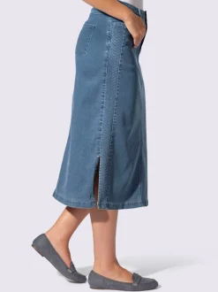 Jupe en jean qualité coton