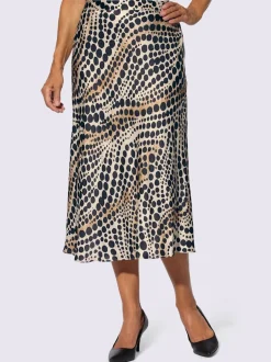 Jupe en satin qualité tissée