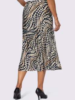 Jupe en satin qualité tissée