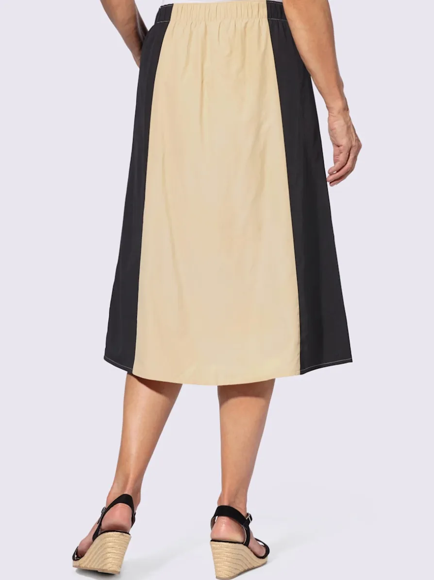 Jupe traditionnelle ceinture élastique confortable