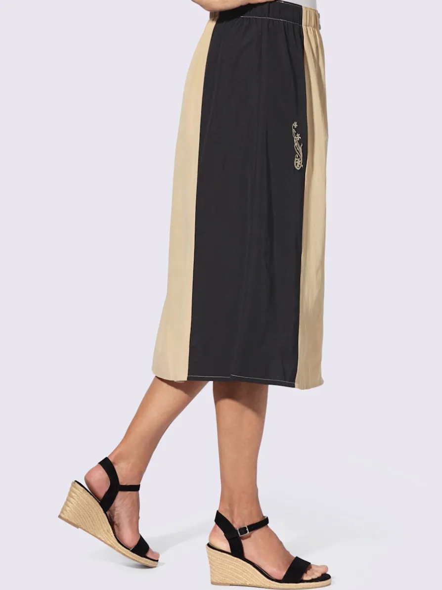 Jupe traditionnelle ceinture élastique confortable