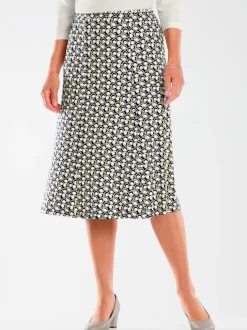 Jupe viscose douce et fluide