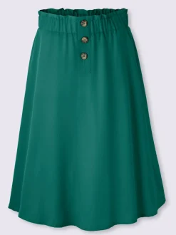 Jupe volants à la ceinture élastique
