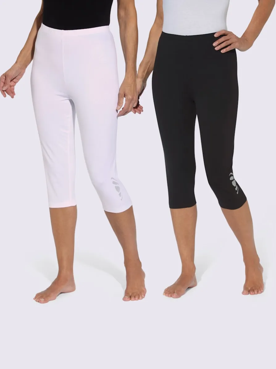 Legging corsaire lot de 2