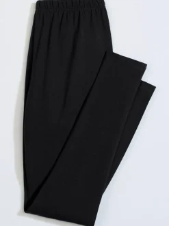 Legging femme uni ceinture élastique