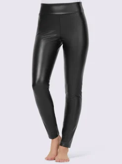 Legging imitation cuir mode