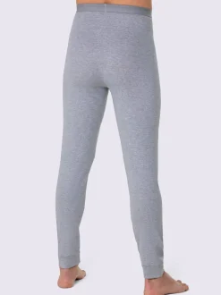 Legging long côtes fines