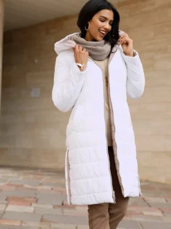 Manteau matelassé réversible