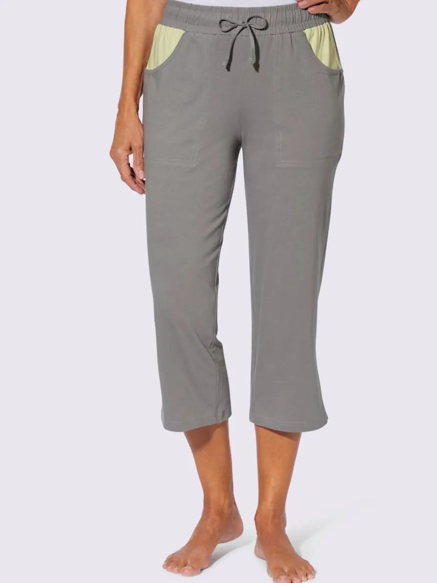 Pantalon 7/8 ceinture élastique confortable