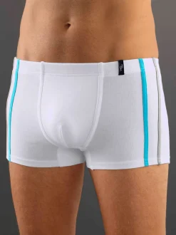 Pantalon court côtes fines
