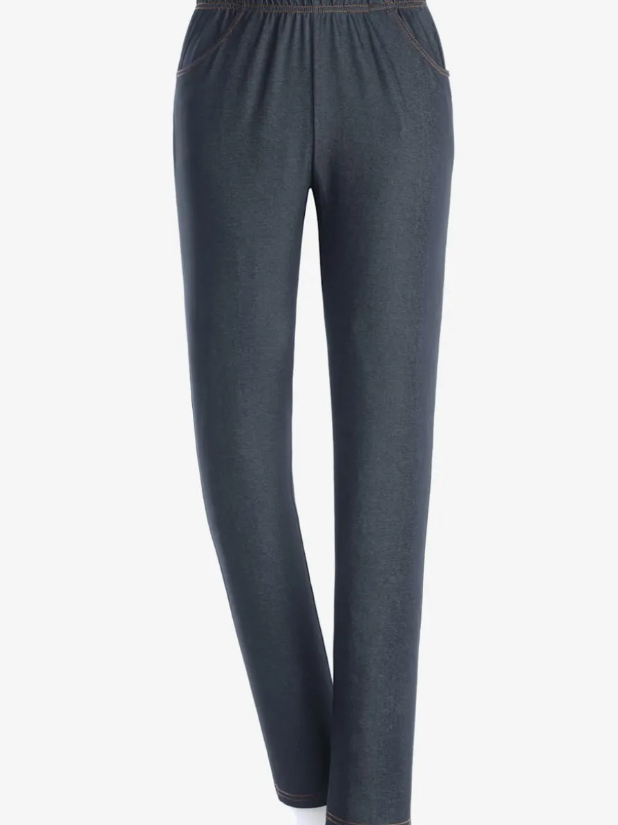 Pantalon de loisirs imitation jean