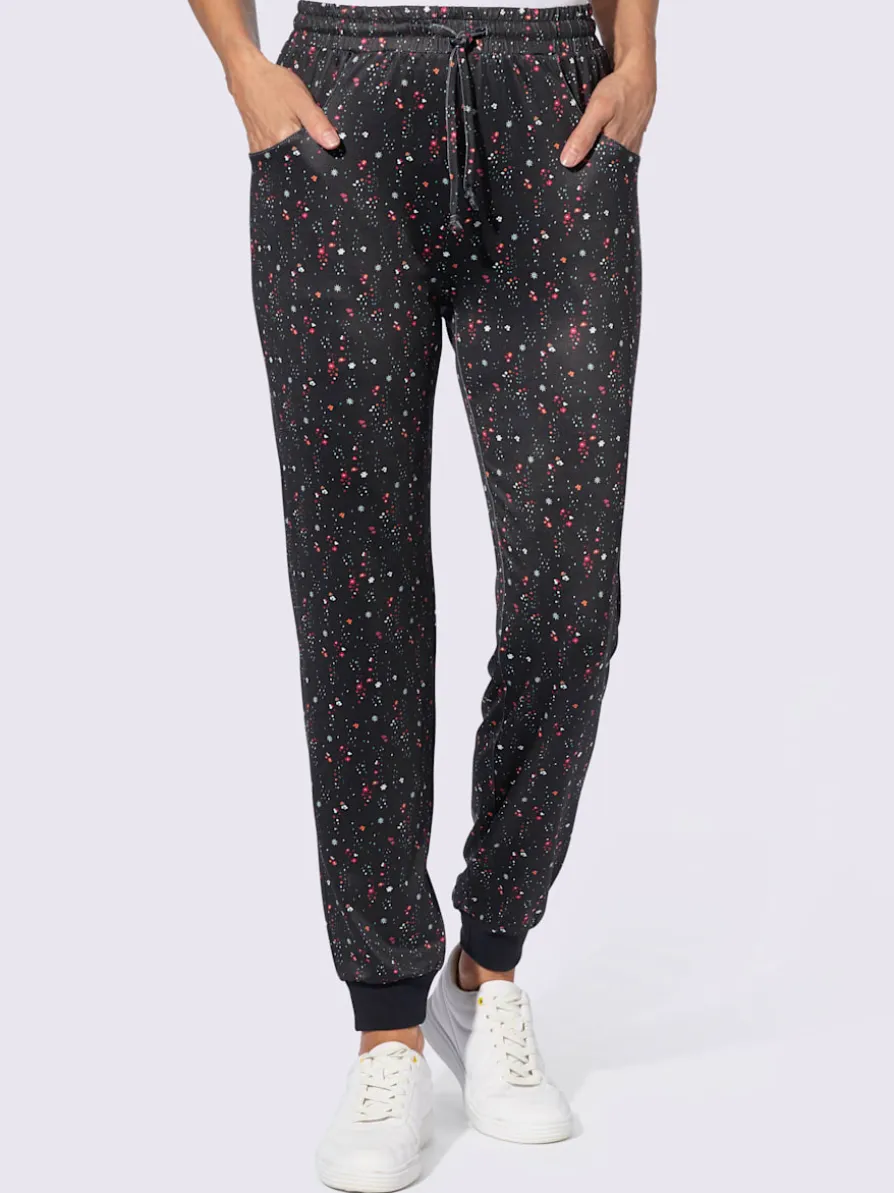 Pantalon de loisirs élasthanne