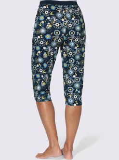 Pantalon de pyjama corsaire jersey fin