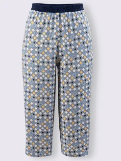 Pantalon de pyjama corsaire jersey fin