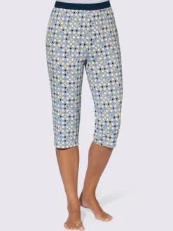 Pantalon de pyjama corsaire jersey fin