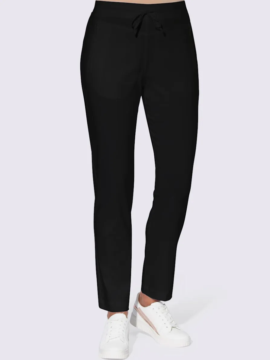 Pantalon en bengaline coulisse pour régler la largeur