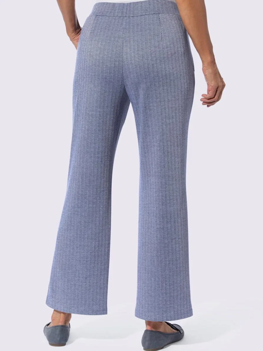 Pantalon en jersey coupe large mode