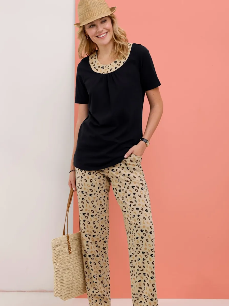 Pantalon en jersey jersey fin