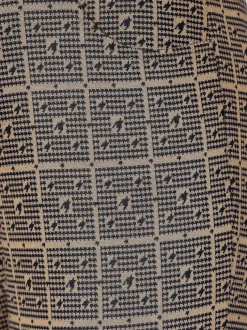 Pantalon en jersey qualité jacquard bicolore