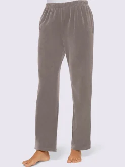 Pantalon en velours ras chandail en velours ras