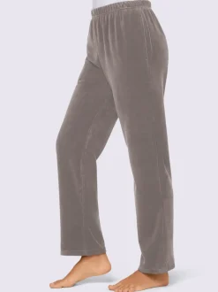 Pantalon en velours ras chandail en velours ras