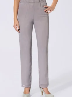 Pantalon femme coupe ample