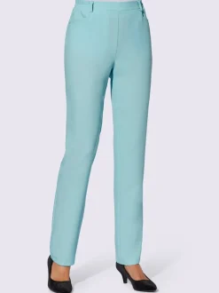 Pantalon féminin coupe droite