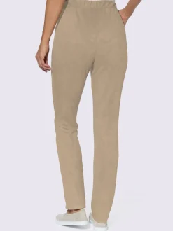 Pantalon imitation cuir velours douce
