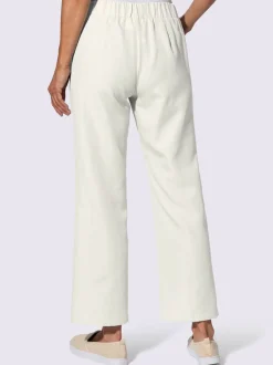 Pantalon imitation lin
