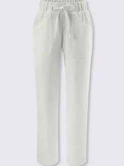 Pantalon imitation lin