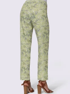 Pantalon imprimé toucher doux