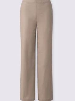 Pantalon jambes larges mode