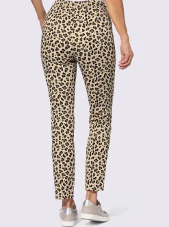 Pantalon joli motif léopard