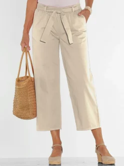 Pantalon large ceinture amovible