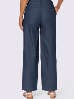 Pantalon large qualité jean légère et estivale