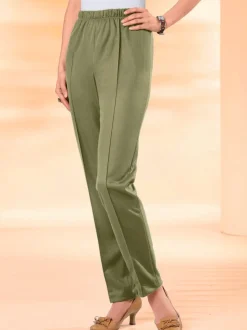 Pantalon élégant et confortable à plis
