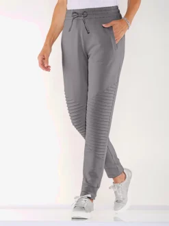 Pantalon nervures décoratives