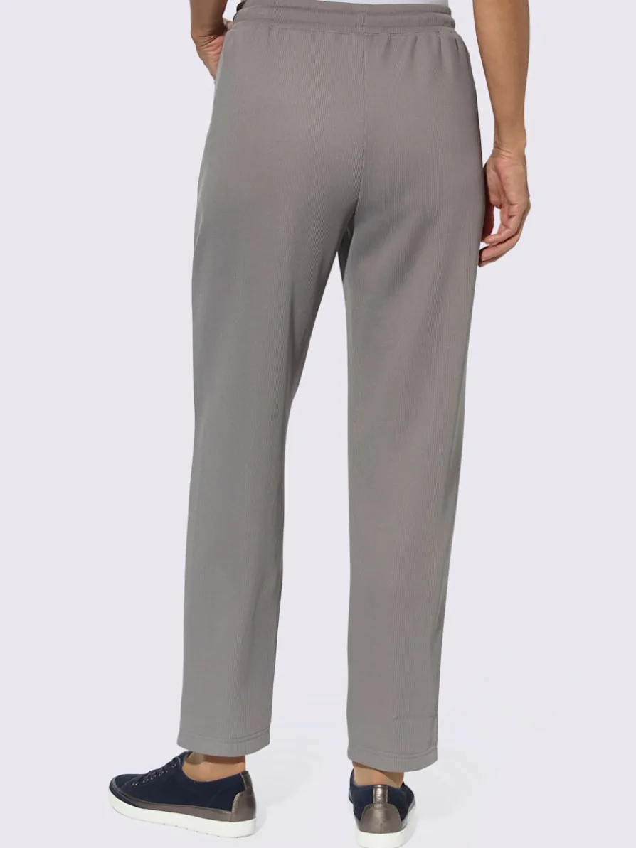 Pantalon qualité côtelée confortable