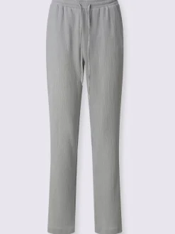 Pantalon qualité froissée, repassage superflu