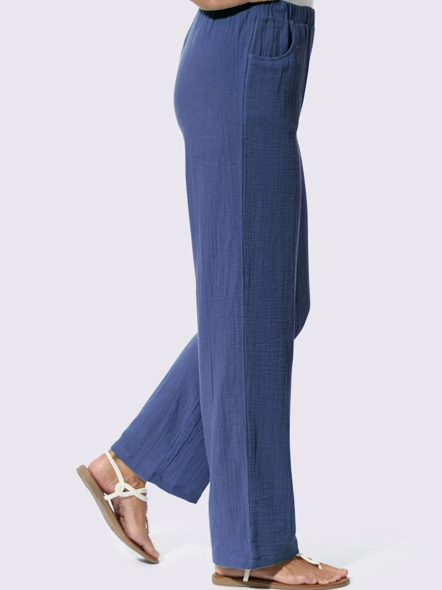 Pantalon qualité mousseline